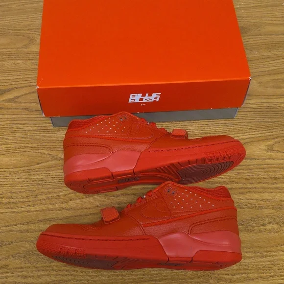 Nike Air Alpha Force 88 SP Billie Eilish Fire Red Men's 9.5 DZ6763 600 NEW